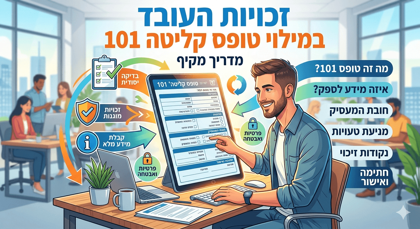 מחשבון ברוטו נטו לשכיר ועלות למעסיק